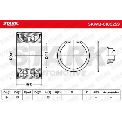 Radlager Stark SKWB-0180259 SKWB-0180259 - foto 6