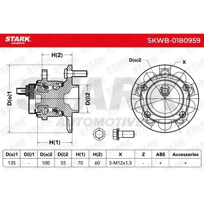 Radlager Stark SKWB-0180959 SKWB-0180959 - foto 6