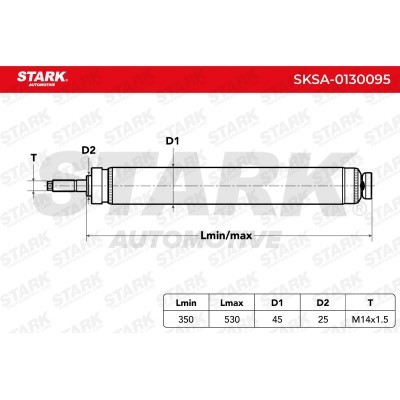 Stoßdämpfer Stark SKSA-0130095 SKSA-0130095 - foto 3