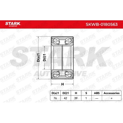 Radlager Stark SKWB-0180563 SKWB-0180563 - foto 2
