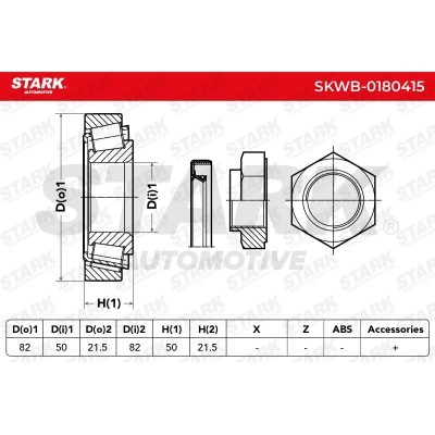 Radlager Stark SKWB-0180415 SKWB-0180415 - foto 2