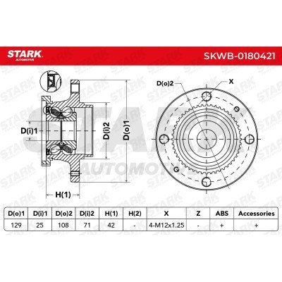 Radlager Stark SKWB-0180421 SKWB-0180421 - foto 3
