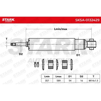 Stoßdämpfer Stark SKSA-0132429 SKSA-0132429 - foto 5