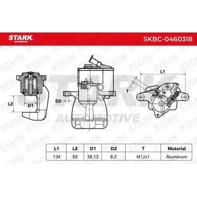 Bremssattel Stark SKBC-0460318 SKBC-0460318 - foto 4