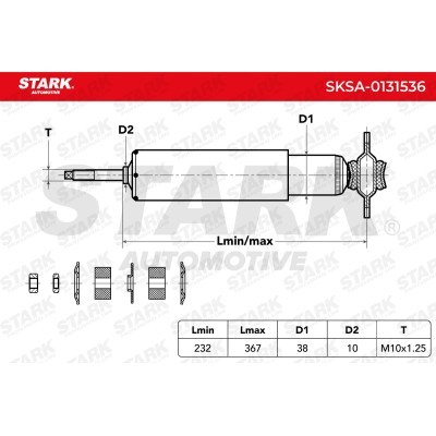 Stoßdämpfer Stark SKSA-0131536 SKSA-0131536 - foto 3