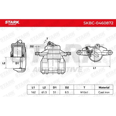 Bremssattel Stark SKBC-0460872 SKBC-0460872 - foto 6