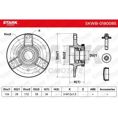 Radlager Stark SKWB-0180085 SKWB-0180085 - foto 5