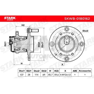 Radlager Stark SKWB-0180162 SKWB-0180162 - foto 3