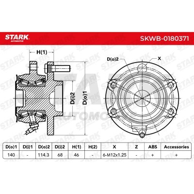 Radlager Stark SKWB-0180371 SKWB-0180371 - foto 3