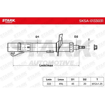 Stoßdämpfer Stark SKSA-0133031 SKSA-0133031 - foto 6