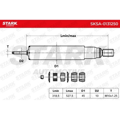 Stoßdämpfer Stark SKSA-0131250 SKSA-0131250 - foto 3