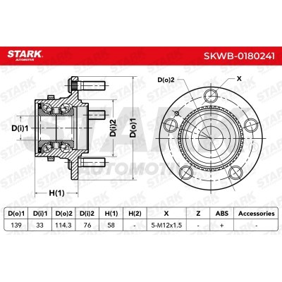 Radlager Stark SKWB-0180241 SKWB-0180241 - foto 3