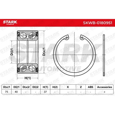 Radlager Stark SKWB-0180951 SKWB-0180951 - foto 6