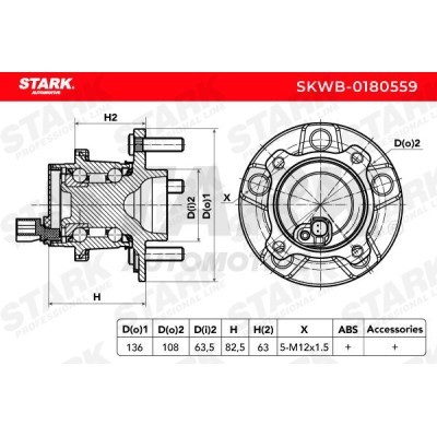 Radlager Stark SKWB-0180559 SKWB-0180559 - foto 4
