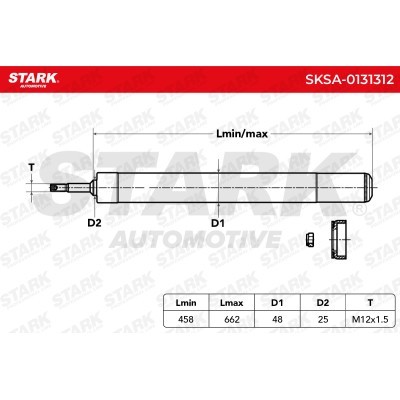 Stoßdämpfer Stark SKSA-0131312 SKSA-0131312 - foto 3