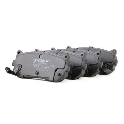 Bremsbeläge Satz RIDEX 402B0295 402B0295 - foto 3