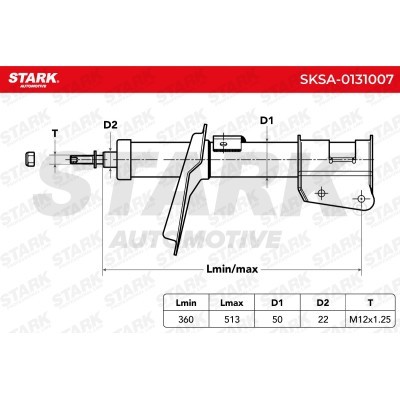 Stoßdämpfer Stark SKSA-0131007 SKSA-0131007 - foto 3