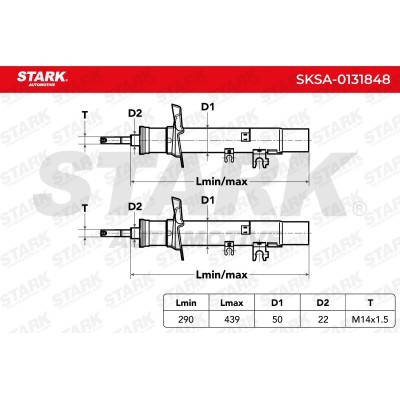Stoßdämpfer Stark SKSA-0131848 SKSA-0131848 - foto 4