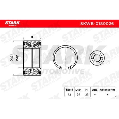 Radlager Stark SKWB-0180026 SKWB-0180026 - foto 7