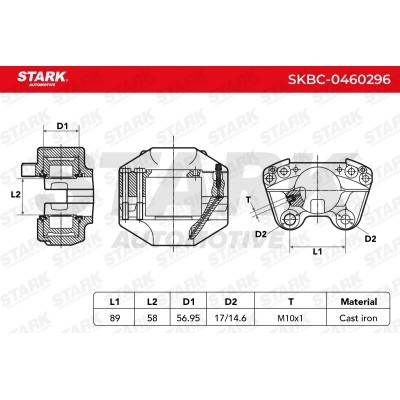 Bremssattel Stark SKBC-0460296 SKBC-0460296 - foto 5