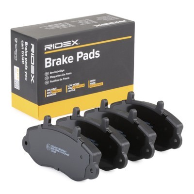 Bremsbeläge Satz RIDEX 402B0673 402B0673 - foto 4