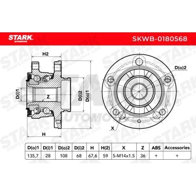Radlager Stark SKWB-0180568 SKWB-0180568 - foto 3
