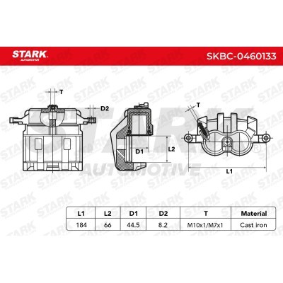 Bremssattel Stark SKBC-0460133 SKBC-0460133 - foto 5