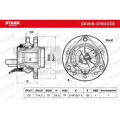Radlager Stark SKWB-0180038 SKWB-0180038 - foto 2