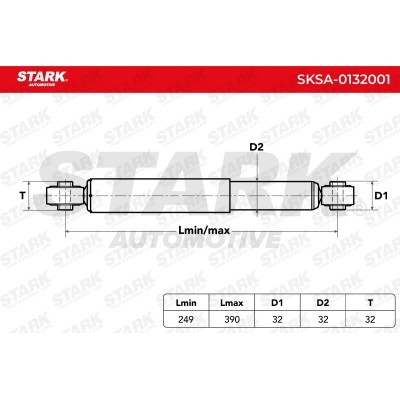 Stoßdämpfer Stark SKSA-0132001 SKSA-0132001 - foto 3