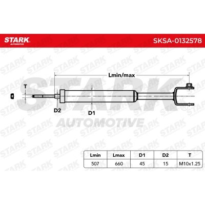 Stoßdämpfer Stark SKSA-0132578 SKSA-0132578 - foto 6