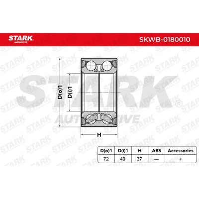 Radlager Stark SKWB-0180010 SKWB-0180010 - foto 2