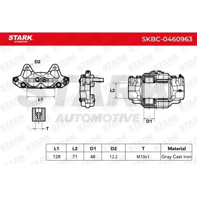 Bremssattel Stark SKBC-0460963 SKBC-0460963 - foto 6
