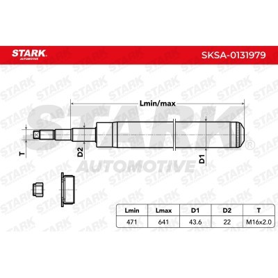 Stoßdämpfer Stark SKSA-0131979 SKSA-0131979 - foto 3