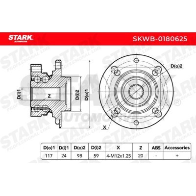 Radlager Stark SKWB-0180625 SKWB-0180625 - foto 3