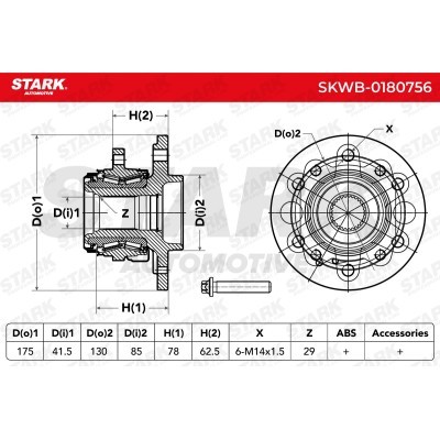 Radlager Stark SKWB-0180756 SKWB-0180756 - foto 5