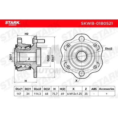 Radlager Stark SKWB-0180521 SKWB-0180521 - foto 4