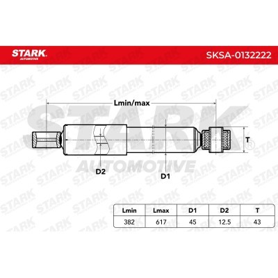 Stoßdämpfer Stark SKSA-0132222 SKSA-0132222 - foto 3