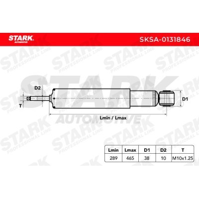 Stoßdämpfer Stark SKSA-0131846 SKSA-0131846 - foto 4
