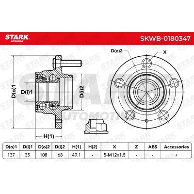 Radlager Stark SKWB-0180347 SKWB-0180347 - foto 6