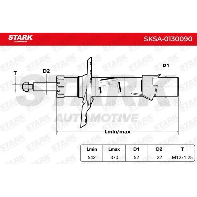 Stoßdämpfer Stark SKSA-0130090 SKSA-0130090 - foto 3
