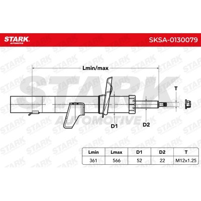 Stoßdämpfer Stark SKSA-0130079 SKSA-0130079 - foto 3