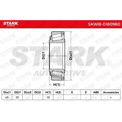 Radlager Stark SKWB-0180980 SKWB-0180980 - foto 5