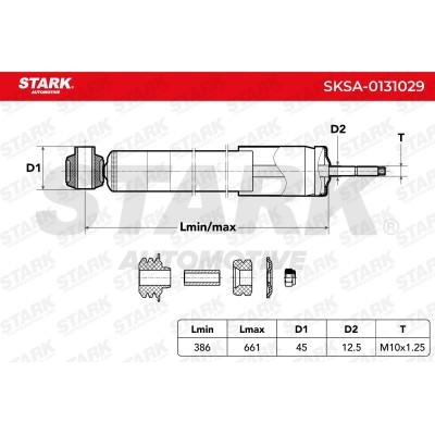 Stoßdämpfer Stark SKSA-0131029 SKSA-0131029 - foto 3
