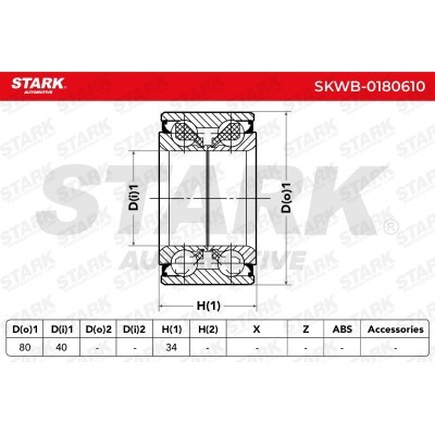 Radlager Stark SKWB-0180610 SKWB-0180610 - foto 6