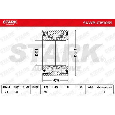 Radlager Stark SKWB-0181069 SKWB-0181069 - foto 6