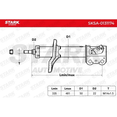 Stoßdämpfer Stark SKSA-0131174 SKSA-0131174 - foto 8