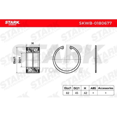 Radlager Stark SKWB-0180677 SKWB-0180677 - foto 2