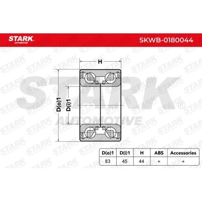 Radlager Stark SKWB-0180044 SKWB-0180044 - foto 3