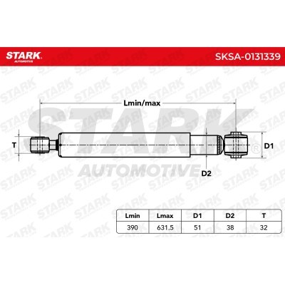 Stoßdämpfer Stark SKSA-0131339 SKSA-0131339 - foto 3