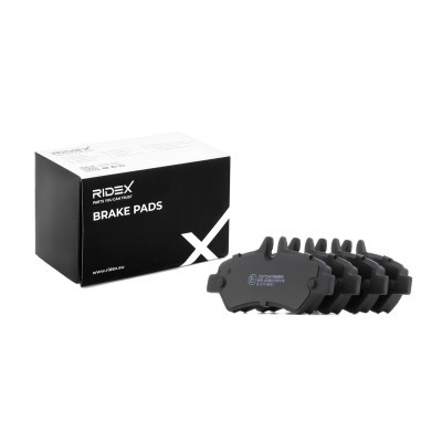 Bremsbeläge Satz RIDEX 402B0204 402B0204 - foto 2